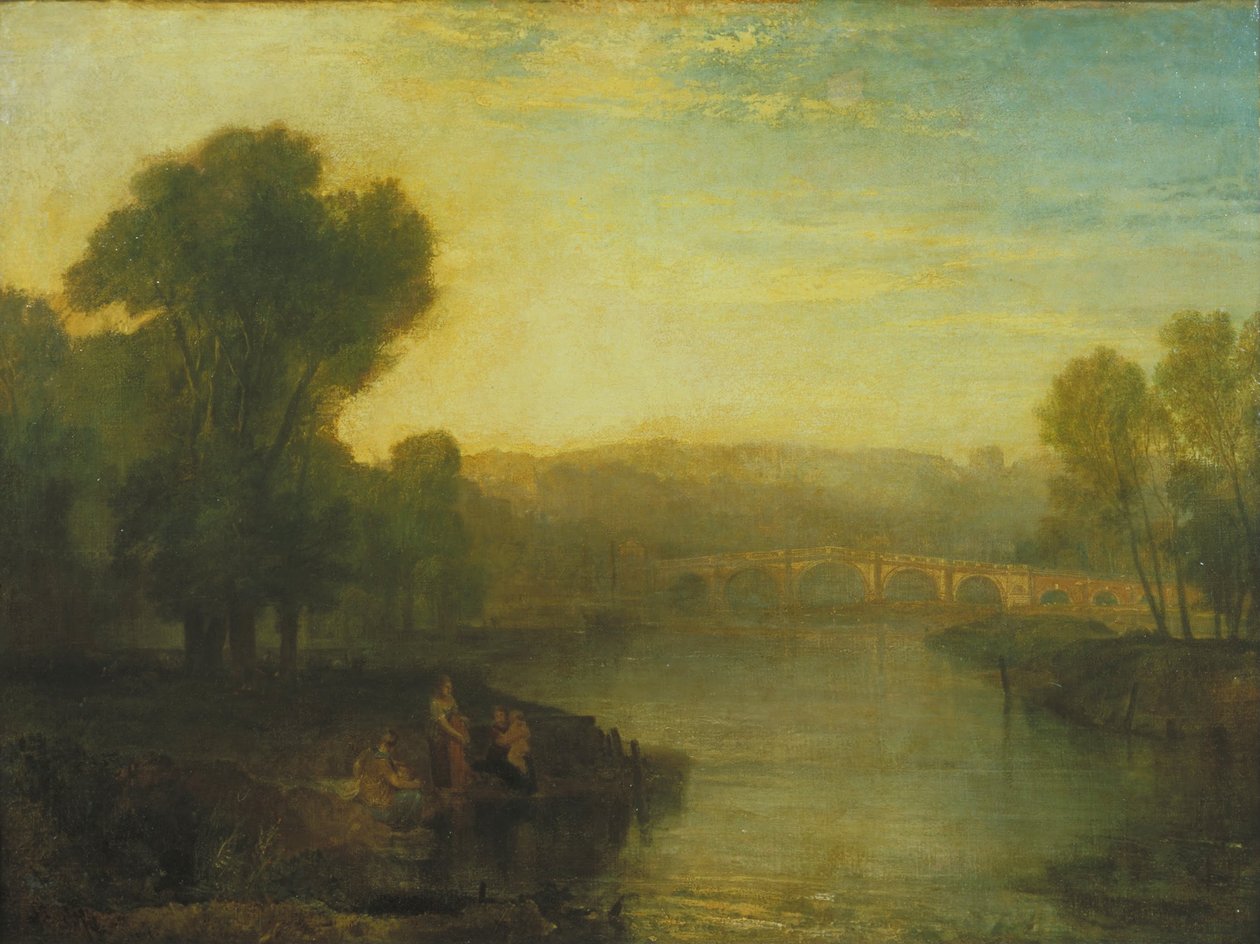 Vista de Richmond Hill y puente de Joseph Mallord William Turner