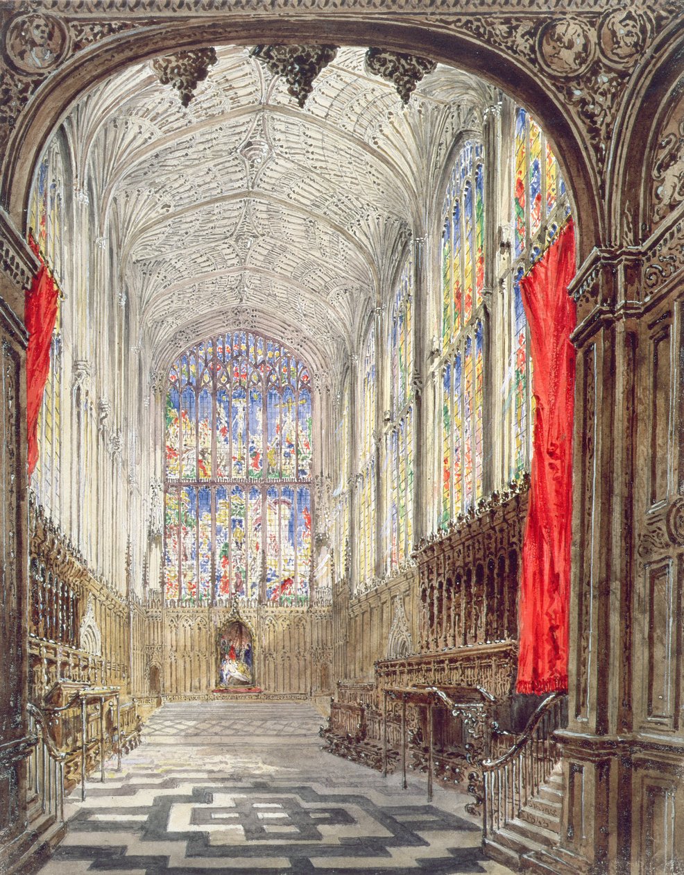 Interior de la Capilla del King