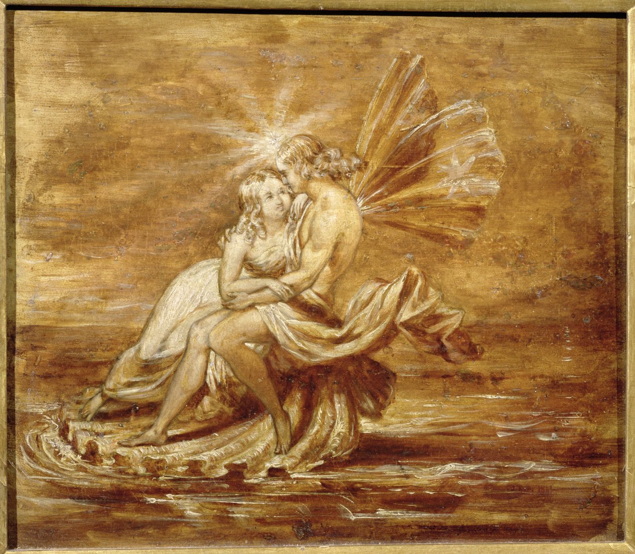 Hadas en una Concha de Joseph Noel Paton