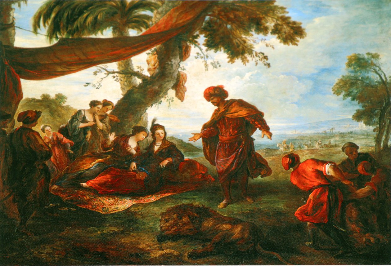 Ofrenda a la sultana de Joseph Parrocel