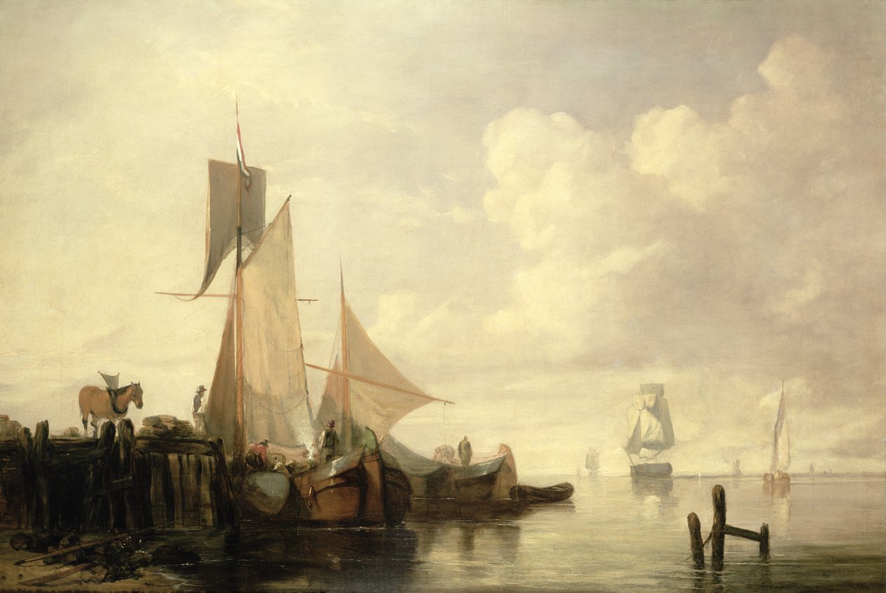 Escena costera de Joseph Stannard