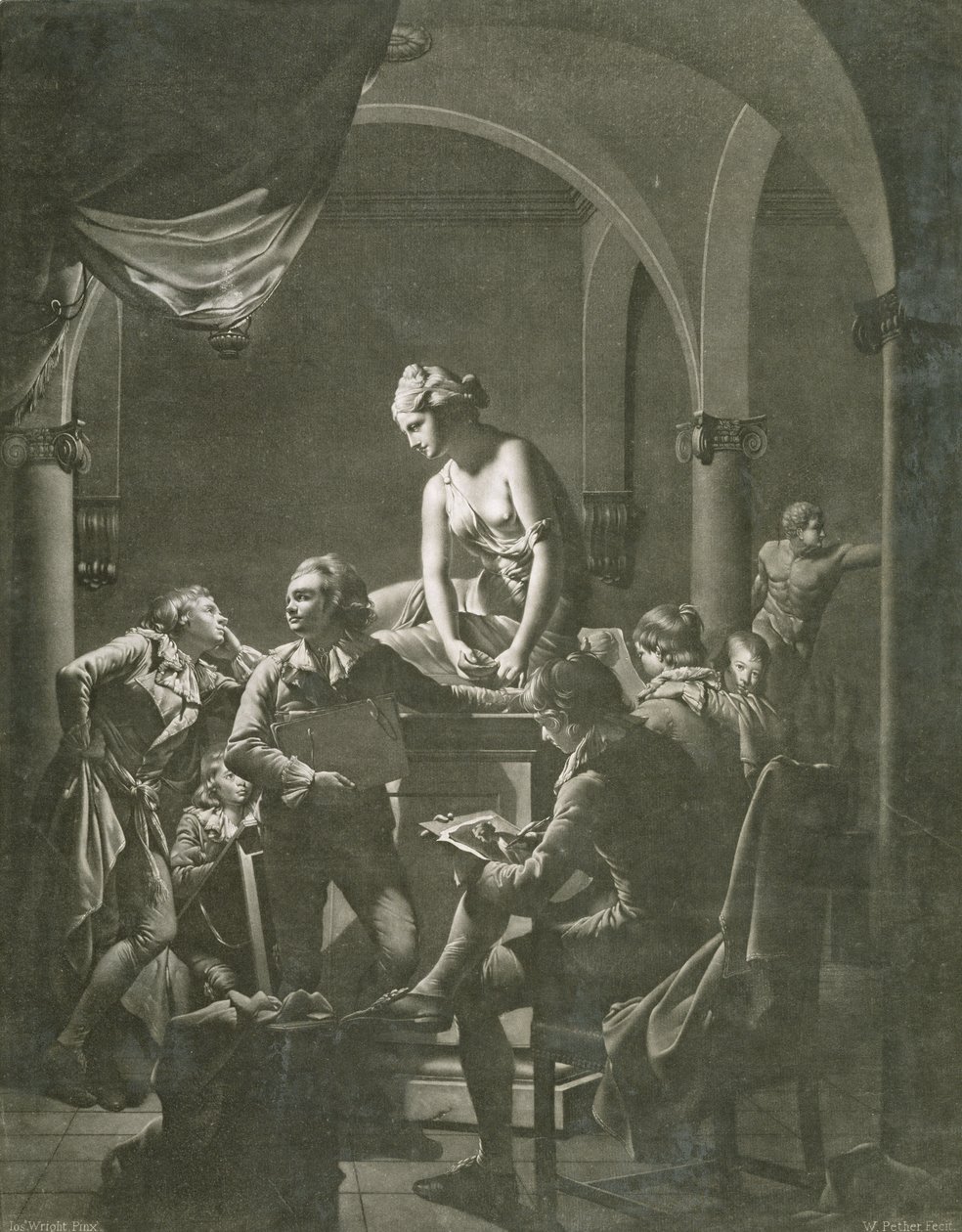 Academia de Dibujo de Joseph Wright of Derby