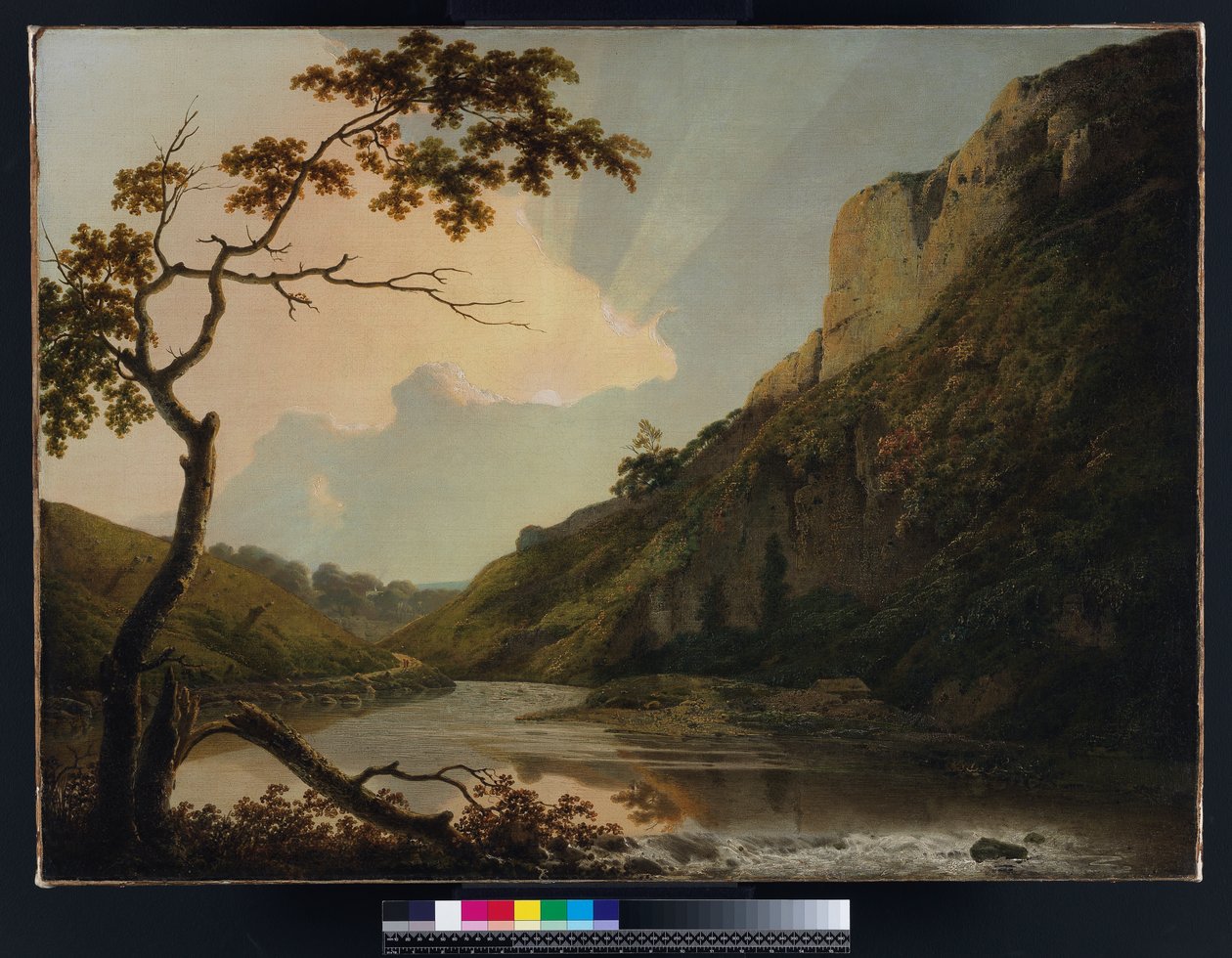 Matlock Tor, c.1778-80 de Joseph Wright of Derby