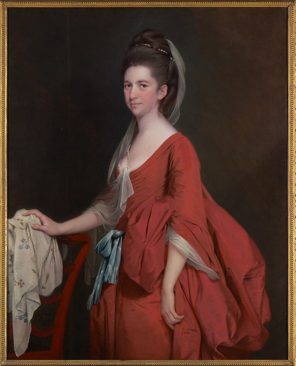 Retrato de Dorothy Beridge, de soltera Gladwin (d.1792) 1777 de Joseph Wright of Derby