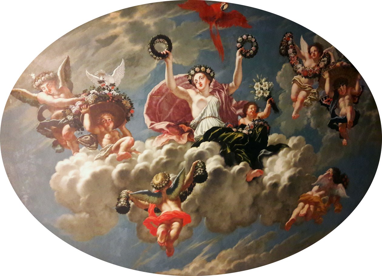 Teresa Kunigunde de Polonia como Flora de Joseph Werner the Younger