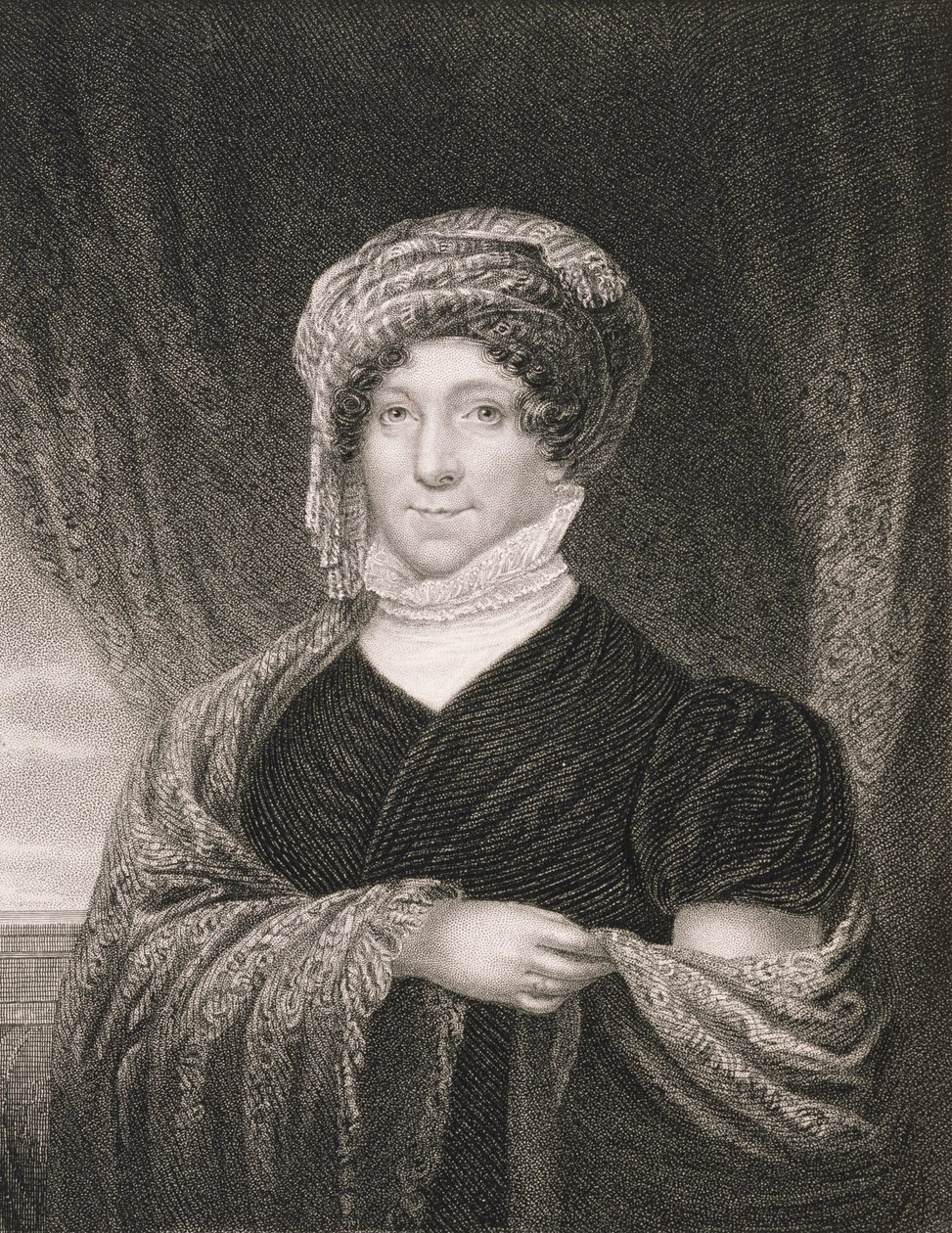 Dolly Madison, grabado por John Francis Eugene Prud