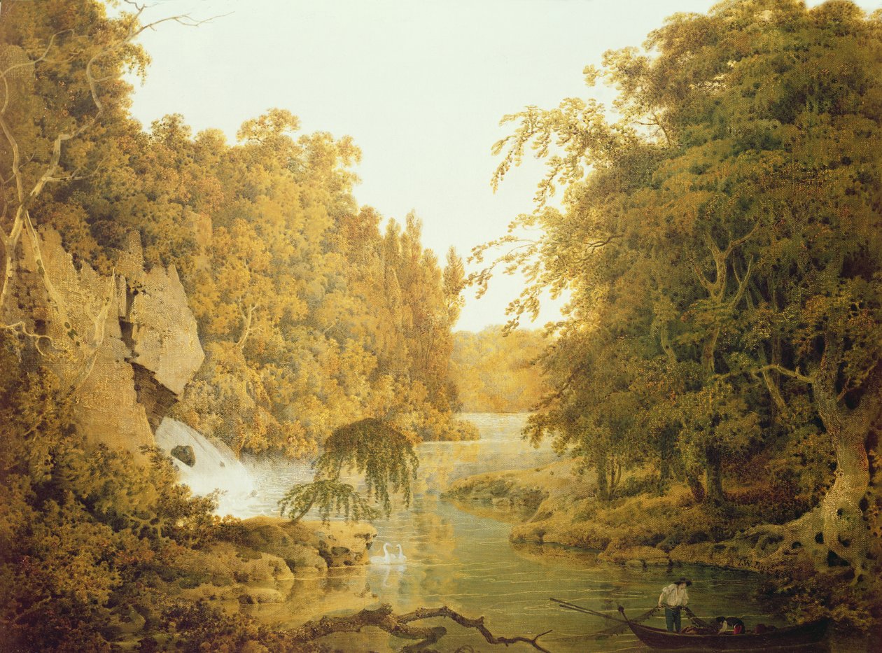 Dovedale, el Distrito de los Picos de Joseph Wright of Derby