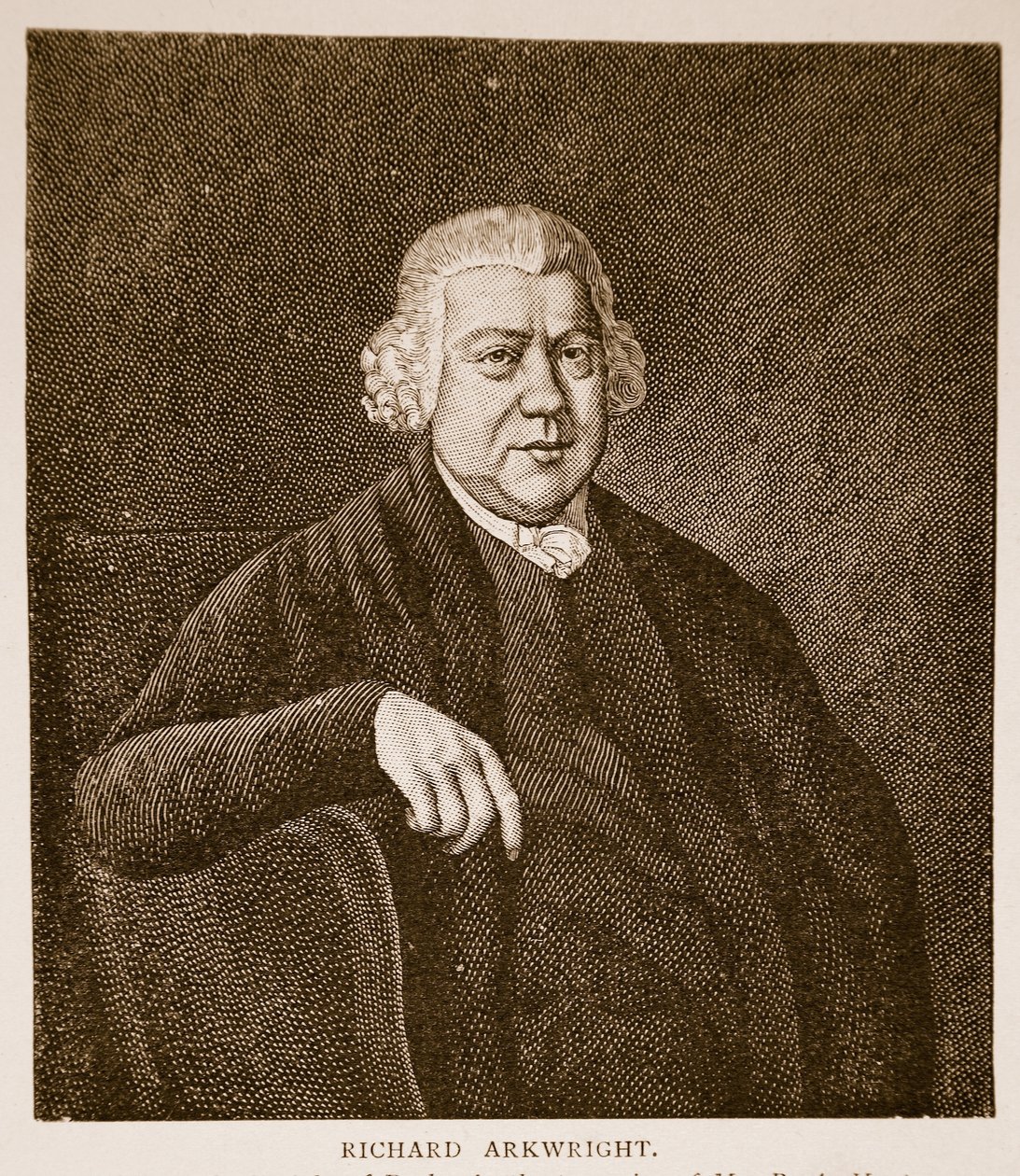 Richard Arkwright de Joseph Wright of Derby