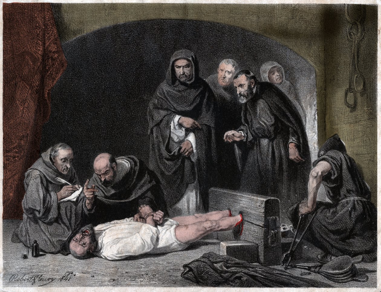 Inquisición en la Edad Media de Joseph Nicolas Robert Fleury