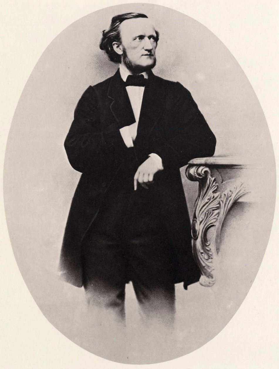 Richard Wagner, compositor alemán, 1864 de Joseph Albert