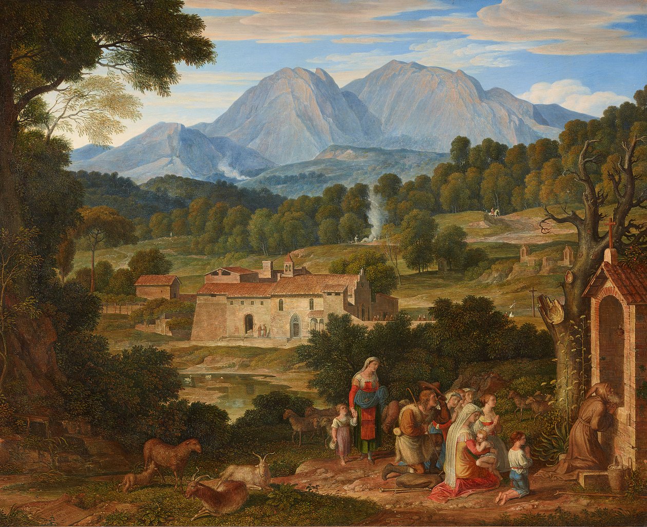 Convento de San Francisco de Civitella de Joseph Anton Koch