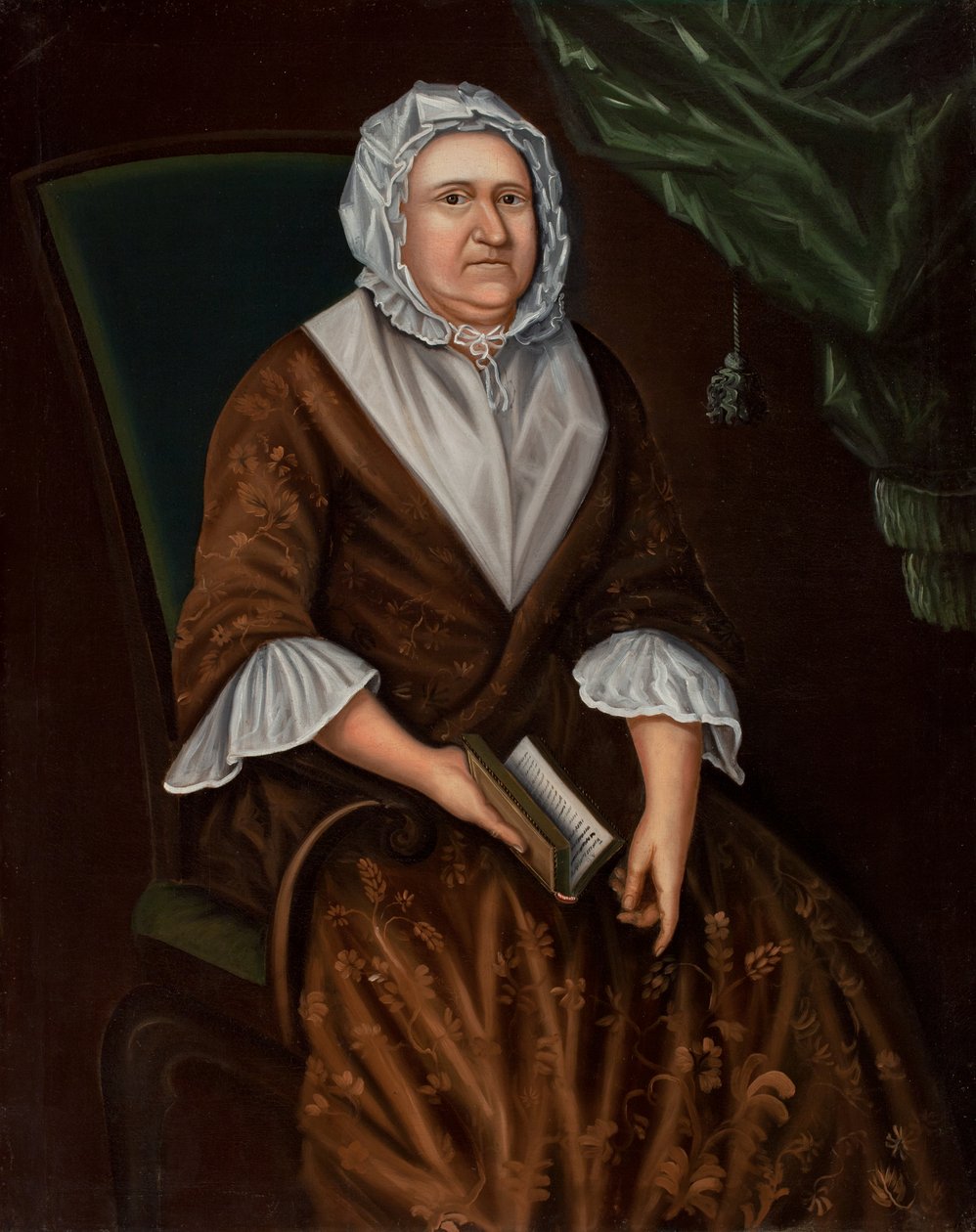 Faith Savage, Sra. Cornelius Waldo, c. 1750 (óleo sobre lienzo) de Joseph Badger