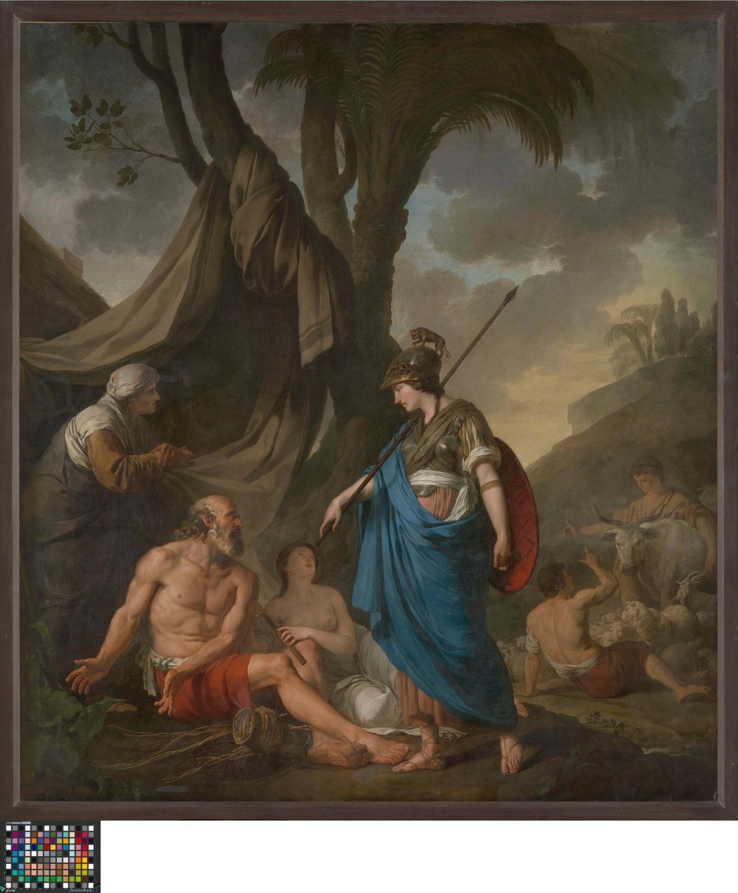 Erminia y los pastores (según Torquato Tasso) de Joseph Benoît Suvée