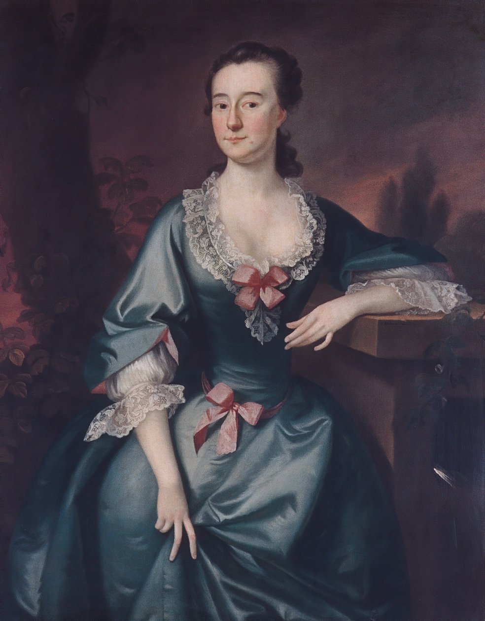 Sra. David Chesebrough, 1754 de Joseph Blackburn