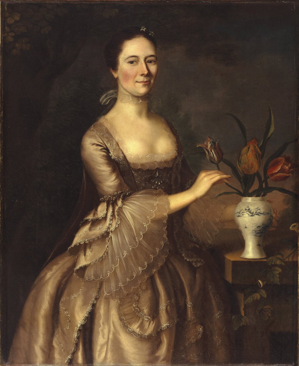 Retrato de mujer de Joseph Blackburn