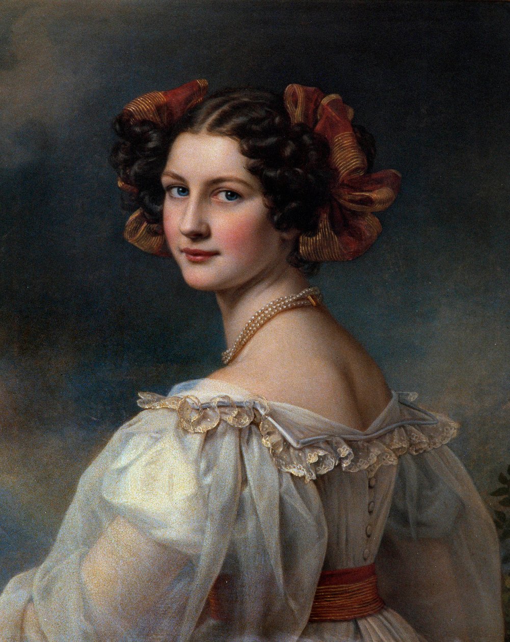 Retrato de Augustine de Joseph Carl Stieler