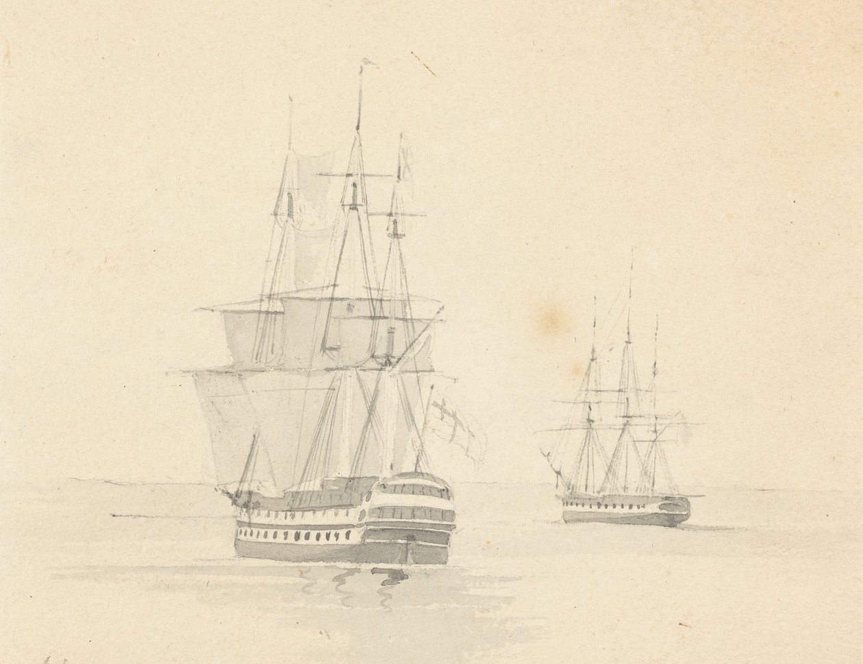 Fragata y Corbeta, Popa Delantera de Joseph Cartwright