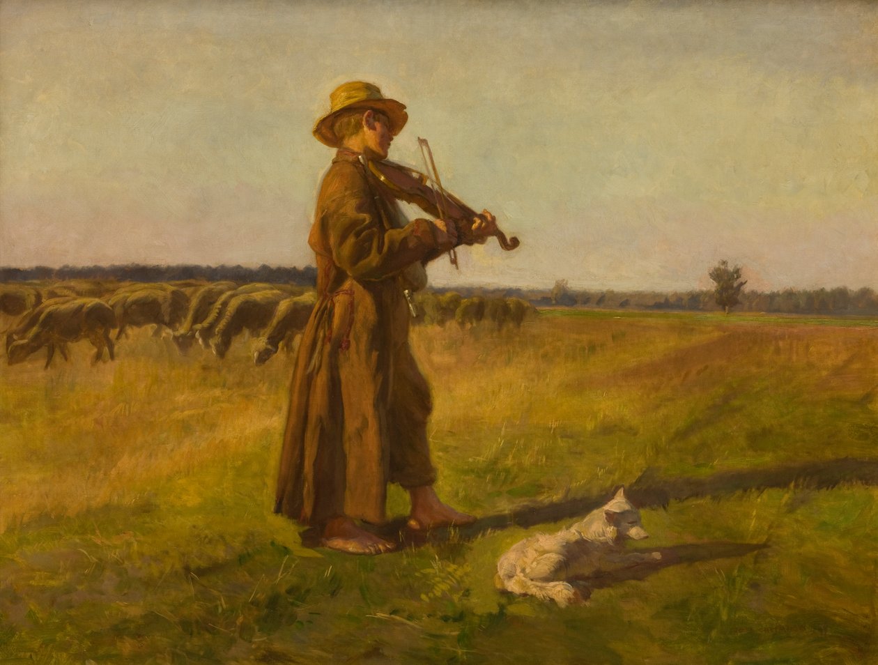 Cowherd de Joseph Chelmonski