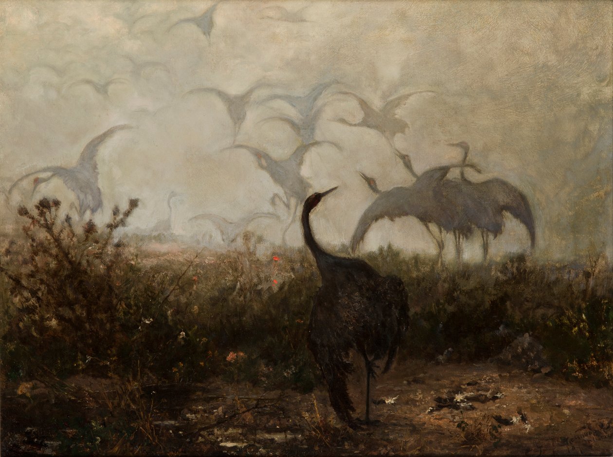 Grúas de Joseph Chelmonski