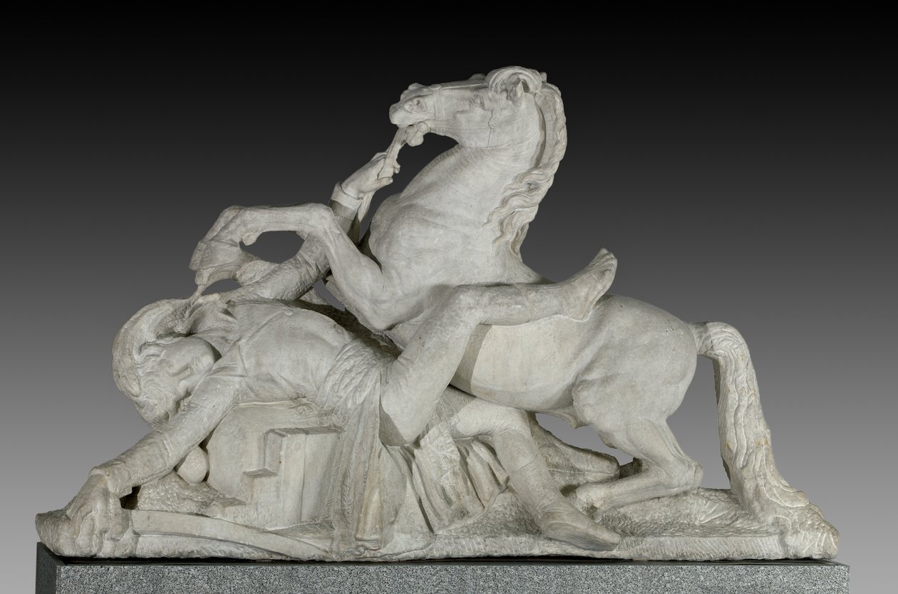 La muerte del General Louis Charles Antoine Desaix en la Batalla de Marengo el 14 de junio de 1800 de Joseph Chinard