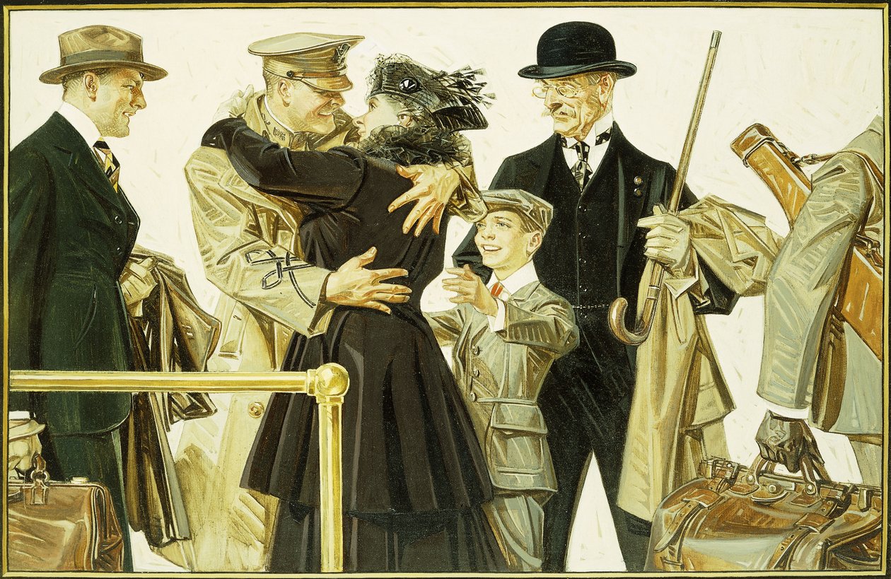 El regreso a casa de Joseph Christian Leyendecker