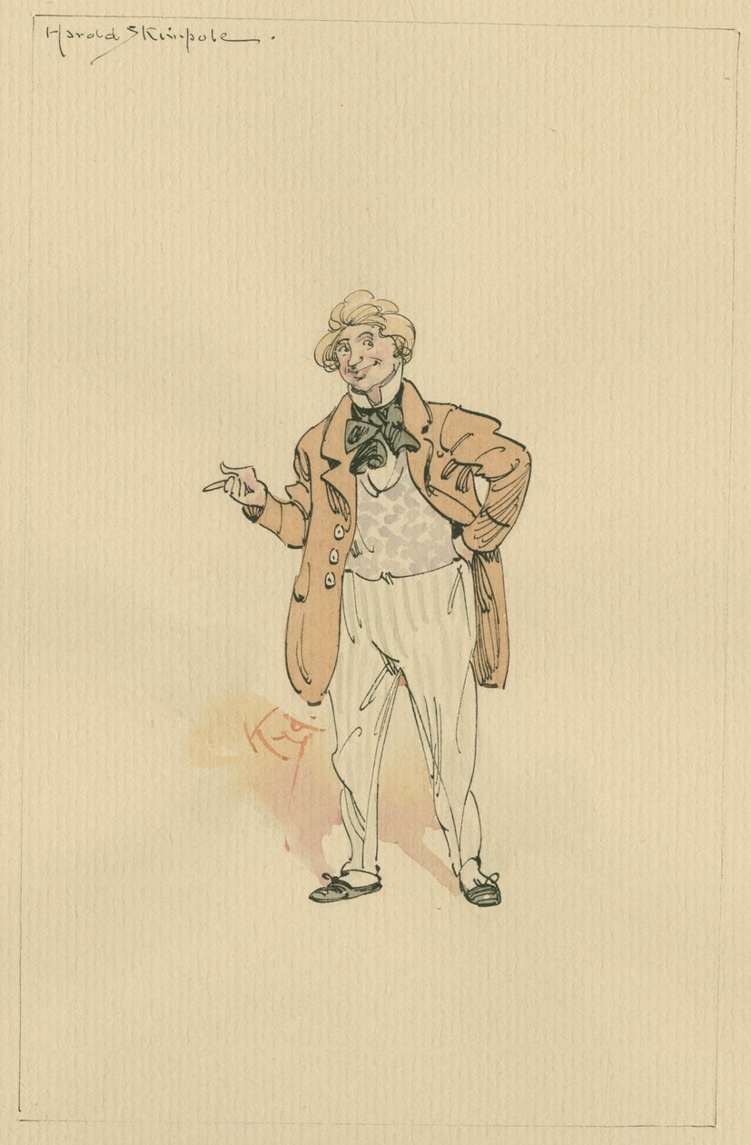 Harold Skimpole, c.1920s de Joseph Clayton Clarke