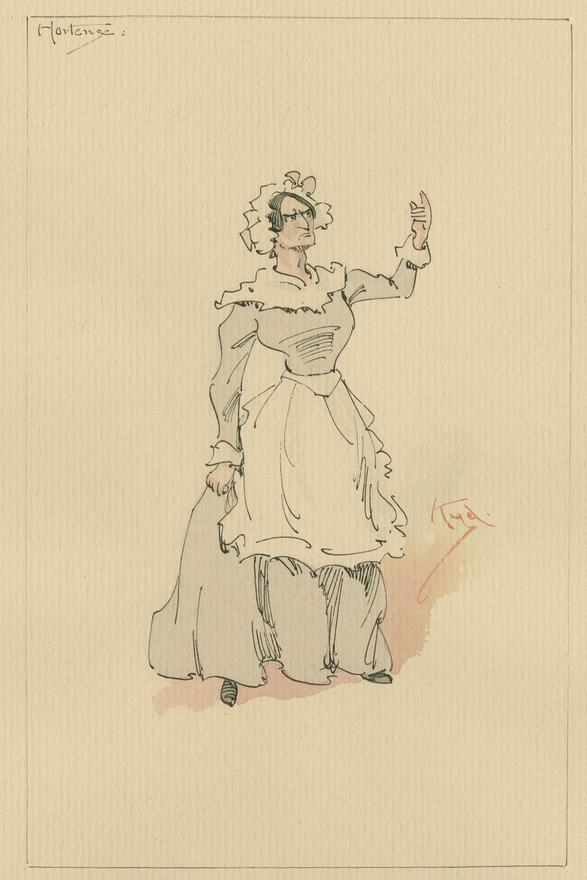 Hortense, c.1920s de Joseph Clayton Clarke