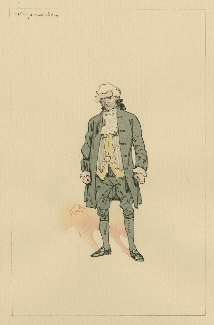 Mr Geoffrey Haredale, c.1920s de Joseph Clayton Clarke