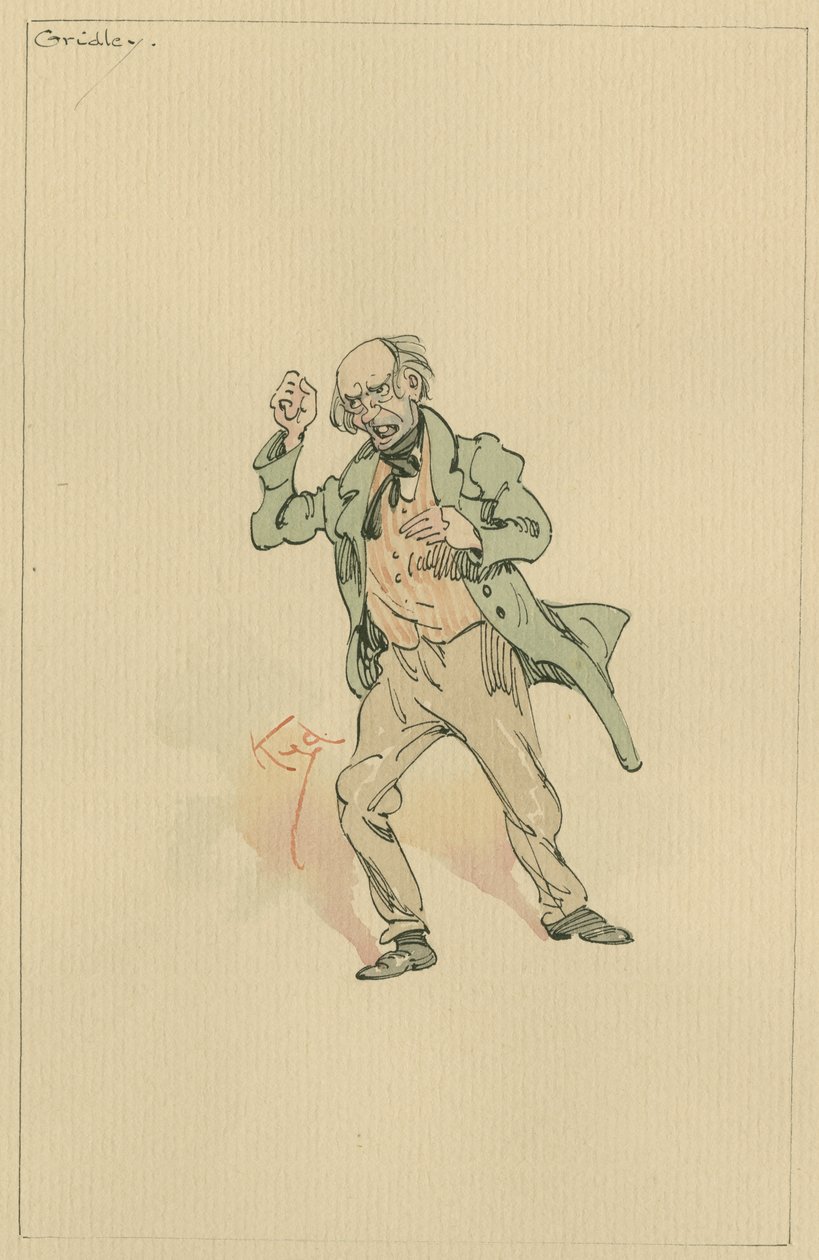 Mr Gridley, c.1920s de Joseph Clayton Clarke