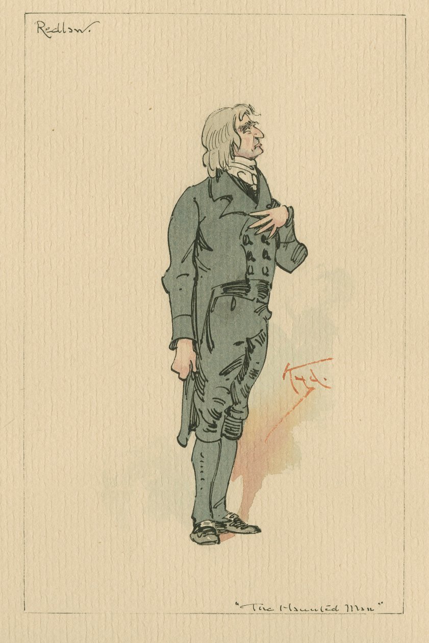 Redlaw - El hombre embrujado y el trato del fantasma, c.1920s de Joseph Clayton Clarke