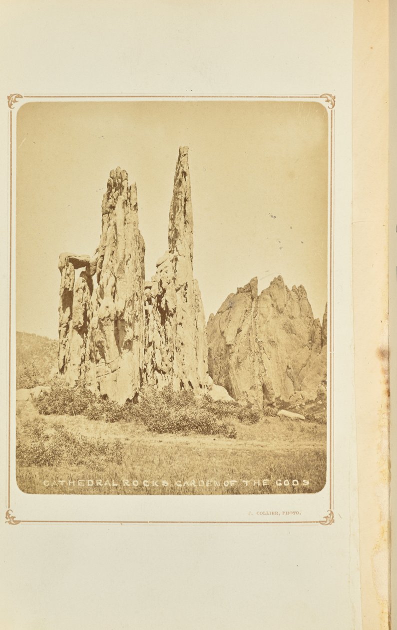 Rocas de la Catedral, Jardín de los Dioses de Joseph Collier