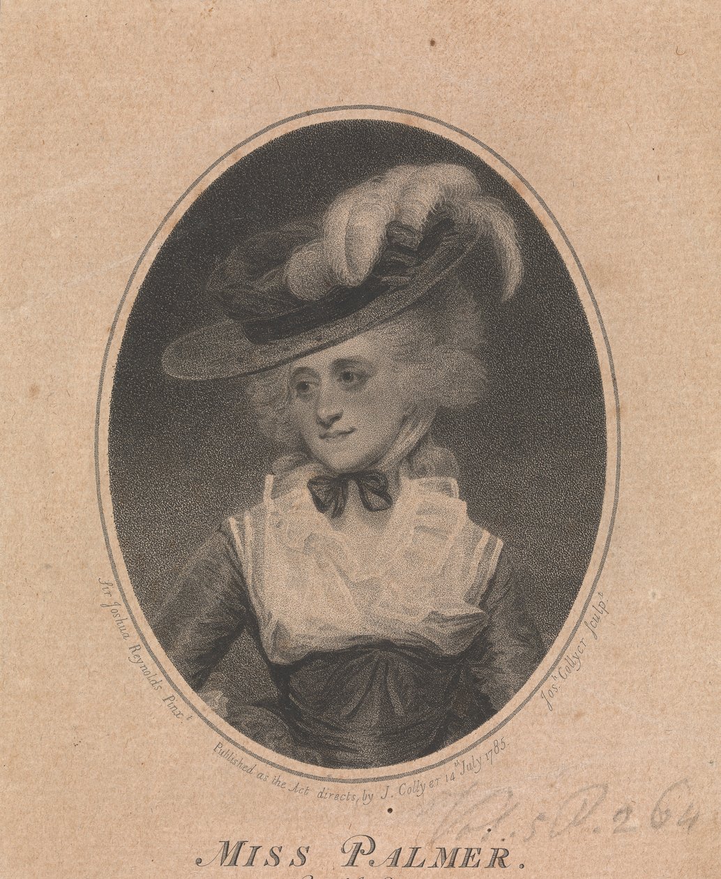 Srta. Mary Palmer de Joseph Collyer