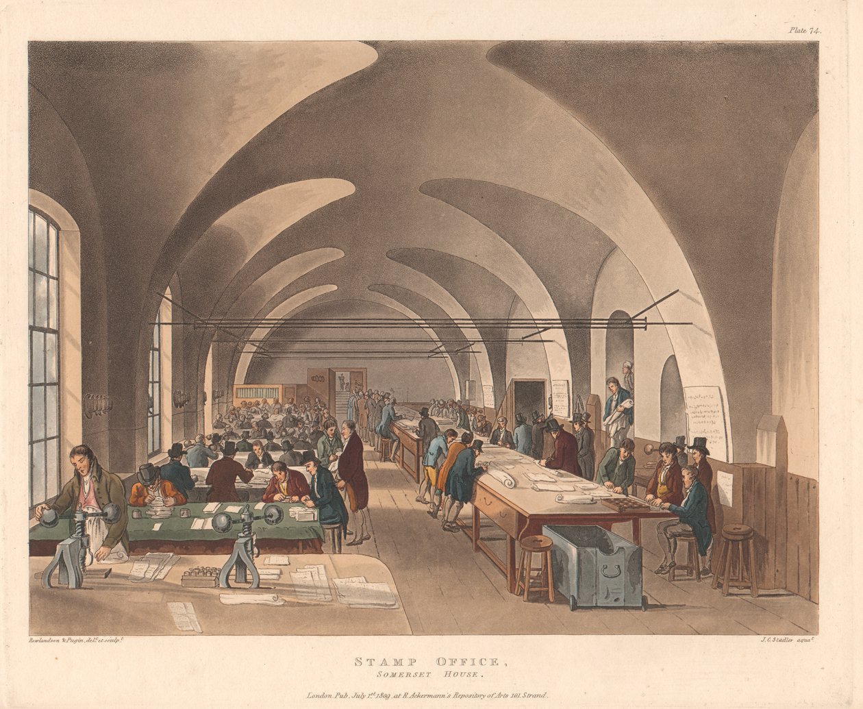Oficina del Sello, Somerset House de Joseph Constantine Stadler