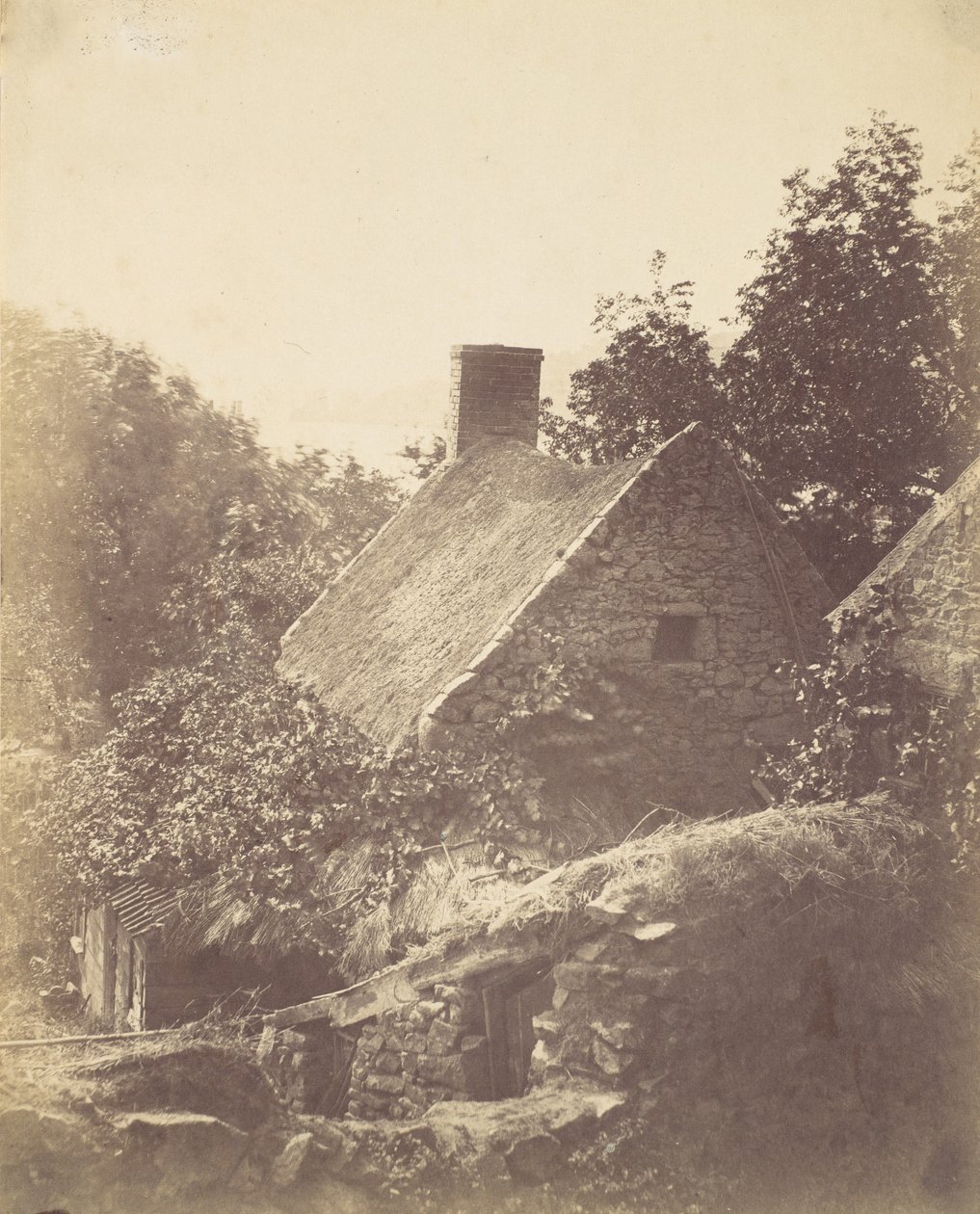Cabaña en Jersey, 1855 de Joseph Cundall