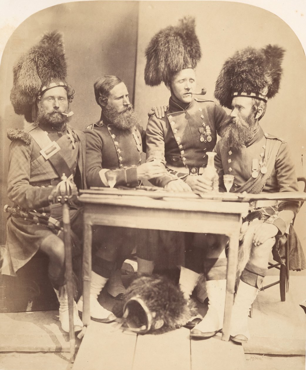 Montañeses, 1856 de Joseph Cundall