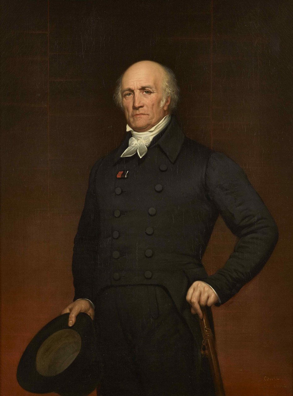 Retrato de Pierre François Léonard Fontaine 1762-1853 de Joseph Desire Court