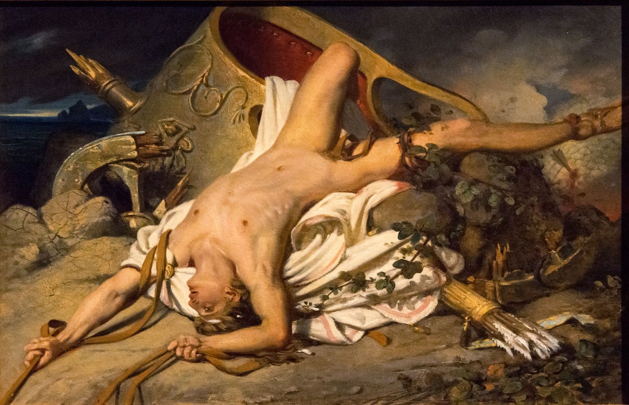 La muerte de Hipólito de Joseph Desire Court