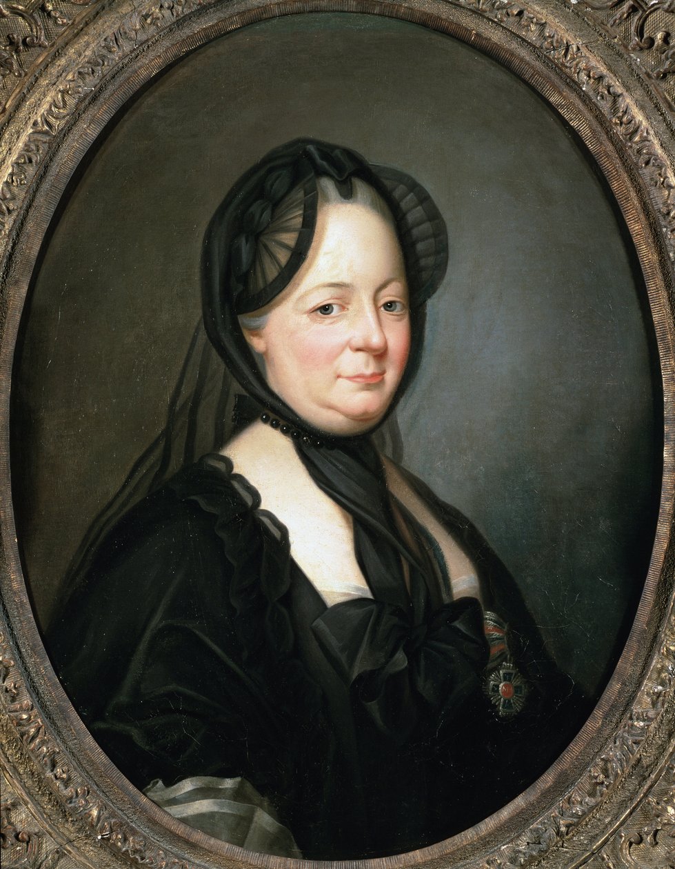 Retrato de María Teresa de Austria, emperatriz y reina de Hungría y Bohemia de Joseph Ducreux