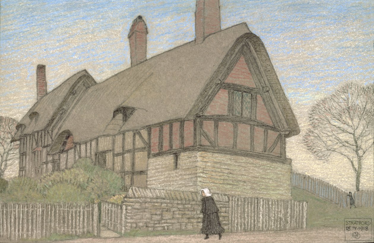 Cabaña de Anne Hathaway de Joseph Edward Southall