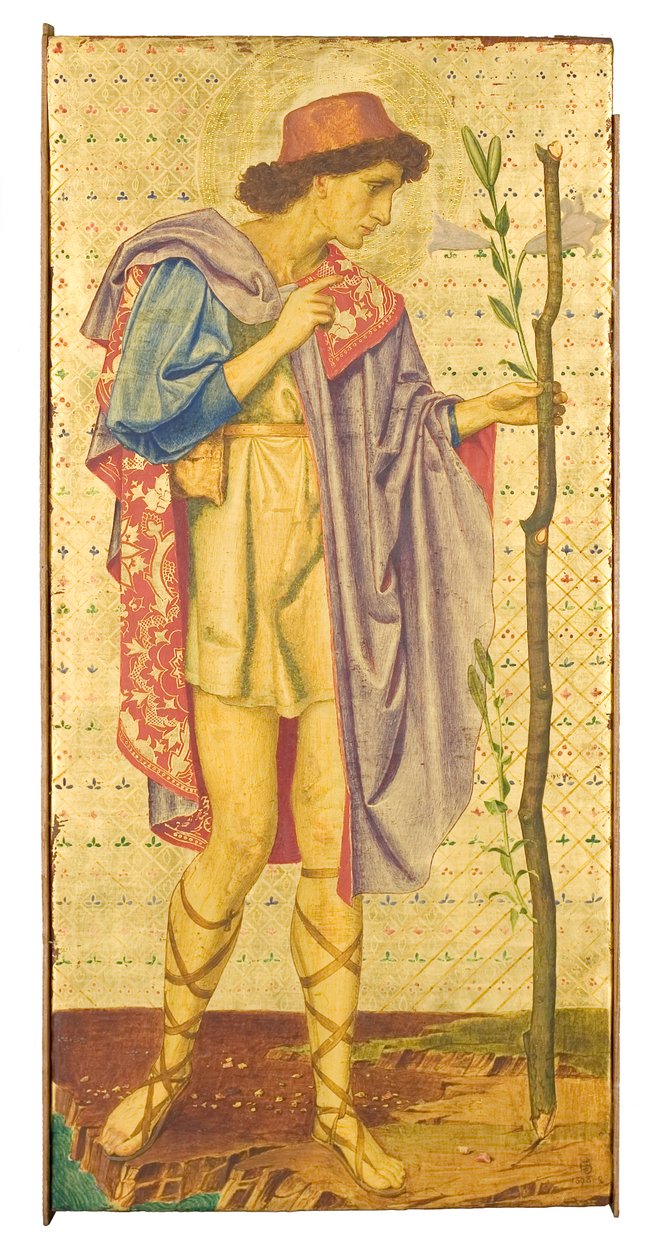 Crystofore, 1898-99 (detalle) de Joseph Edward Southall