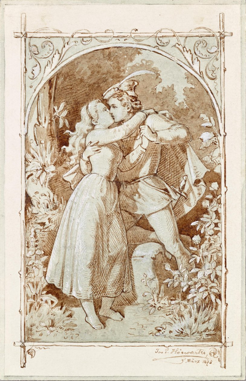 El beso de Joseph Eugen Hörwarter