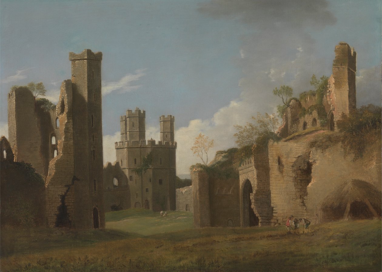 Castillo de Caernarvon de Joseph Farington
