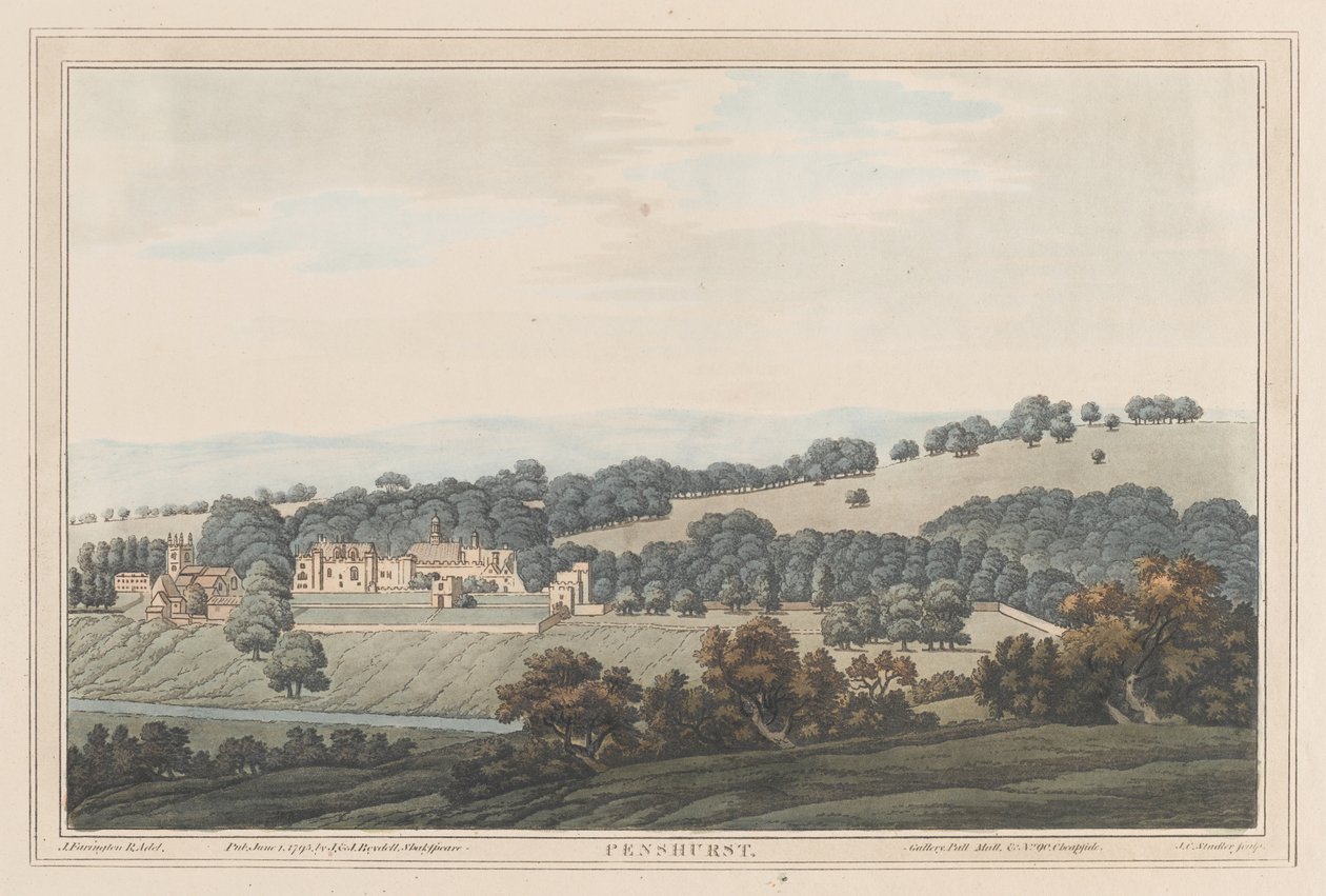 Penshurst de Joseph Farington
