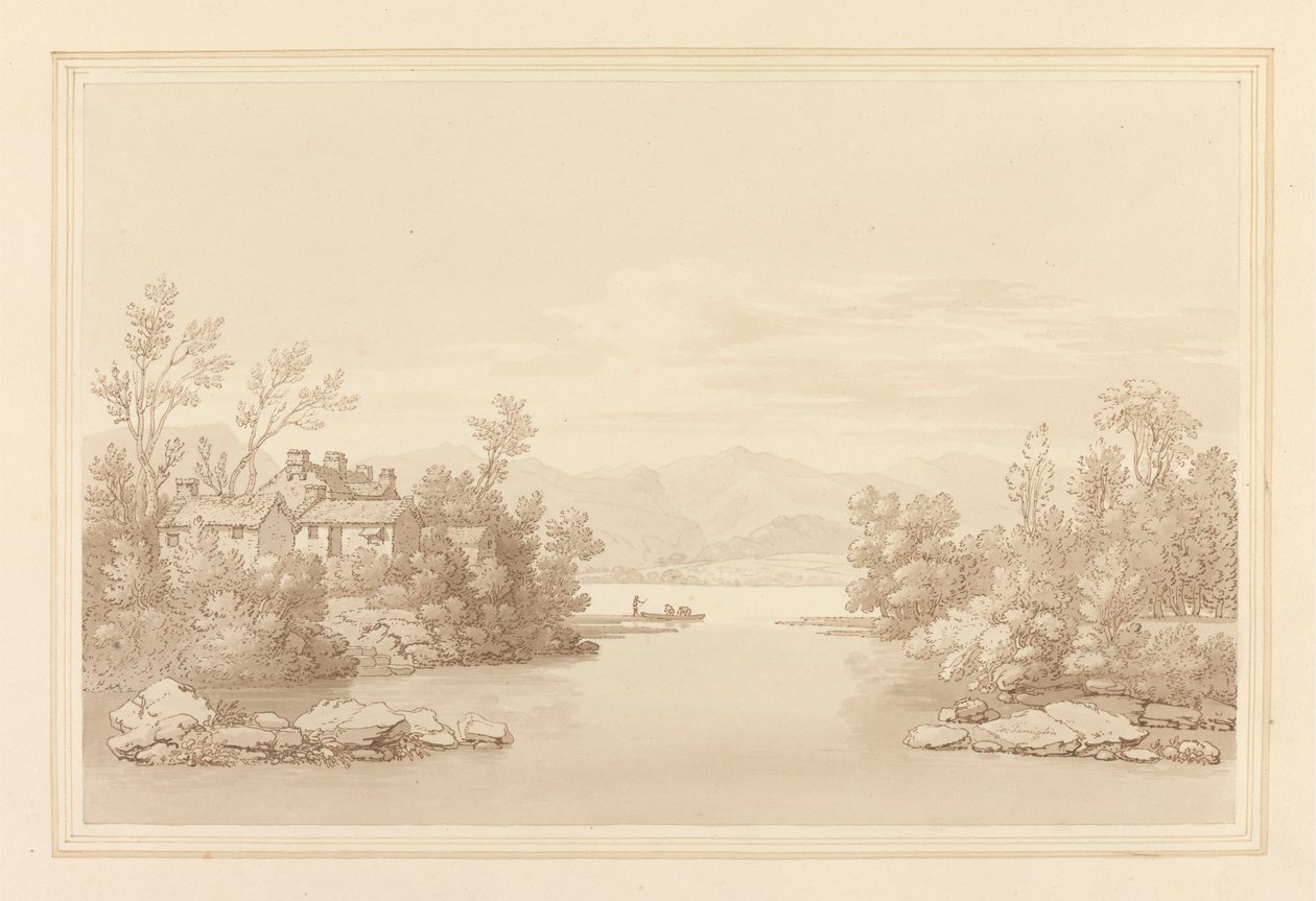 Puente de Pooley de Joseph Farington