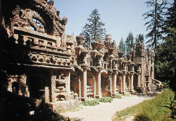 Le Palais Ideal, construido 1879-1912 de Joseph Ferdinand Cheval