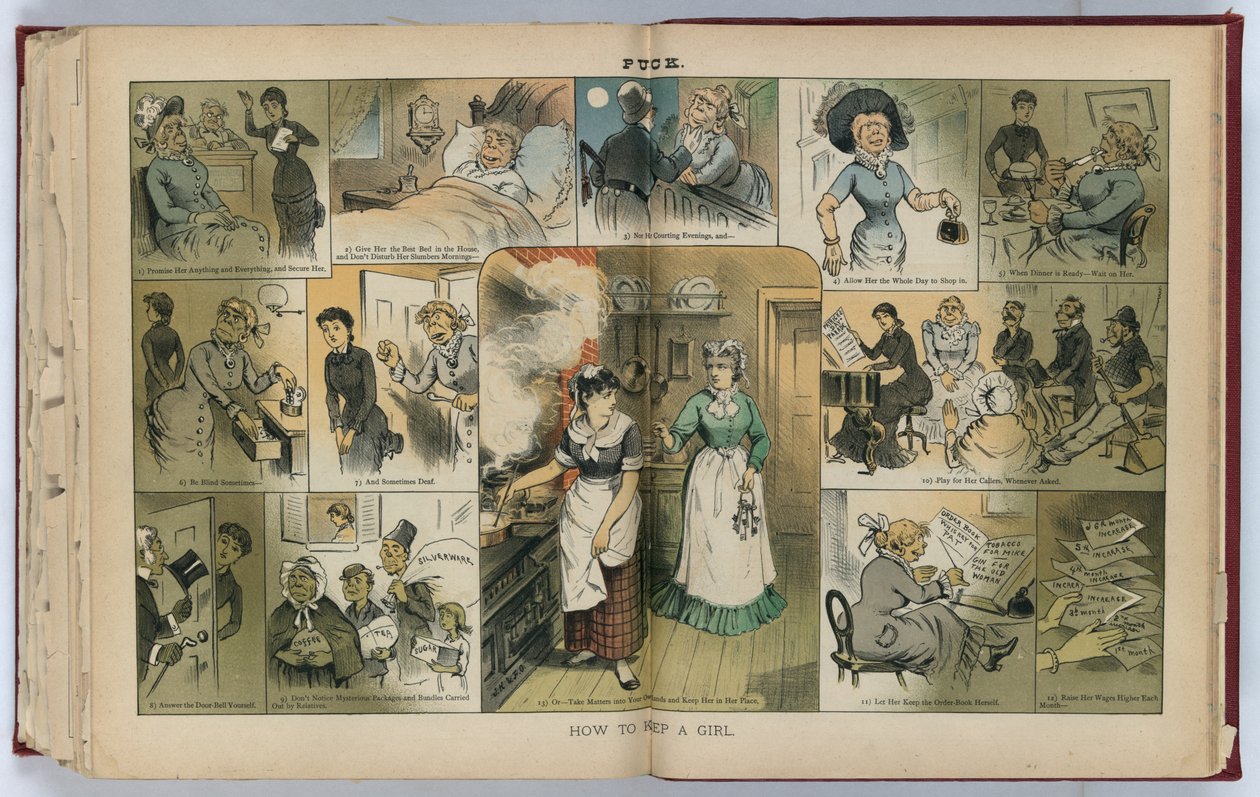 Cómo retener a una chica de Joseph Ferdinand and Opper Frederick Burr Keppler