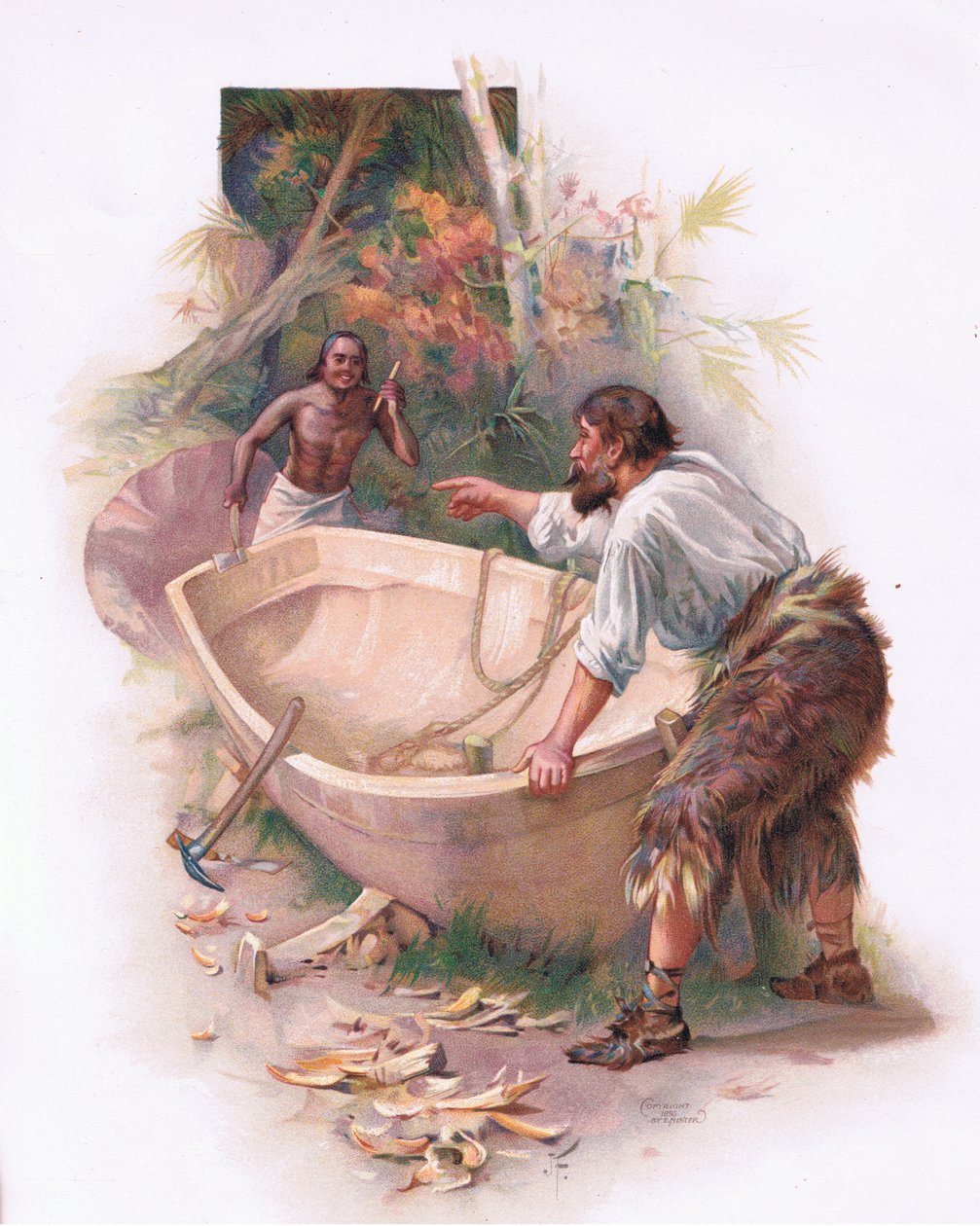 Cortamos y tallamos el exterior en la forma verdadera de un bote de Joseph Finnemore