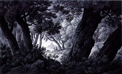 Bocetos de paisajes de Joseph Francis Burrel