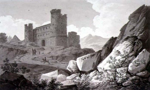 Bocetos de paisajes de Joseph Francis Burrel