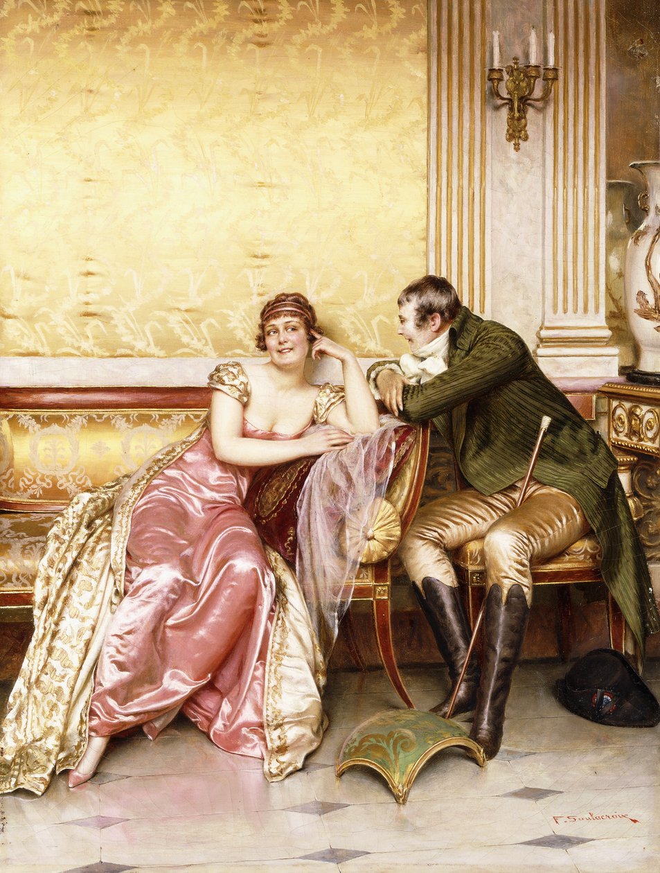 Su Pretendiente de Joseph Frederick Charles Soulacroix